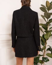 Load image into Gallery viewer, &quot;Becky&quot; Tweed Crop Jacket