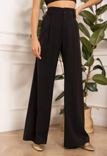 Load image into Gallery viewer, Timeless Double-Breasted Wide-Cut Plain Pants