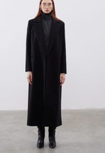 Load image into Gallery viewer, &quot;Mystic&quot; Oversized Black Double-Breasted Coat