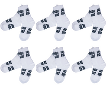 Load image into Gallery viewer, French Vanilla &quot;Tetris&quot; Kids Sport Socks.