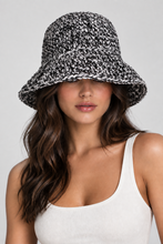 Load image into Gallery viewer, “Liz” Cotton Hand-Crocheted Knit Bucket Hat