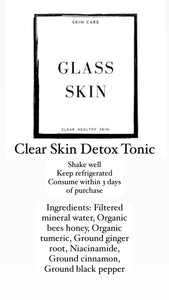 Clear Skin Detox Tonic by Glass Skin Cosmetics