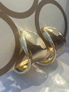 “Salma” Gold Hoop Earrings