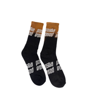 Load image into Gallery viewer, Hand dyed &quot;Tetris&quot; Unisex Sports Sock