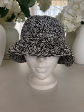 Load image into Gallery viewer, “Liz” Cotton Hand-Crocheted Knit Bucket Hat