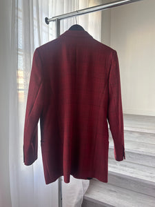 Ganni Plaid Blazer Size 40