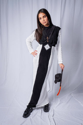 My JUKU The Diplomate Overall Dress and The Diplomate Knit Sweater (Pre Order)